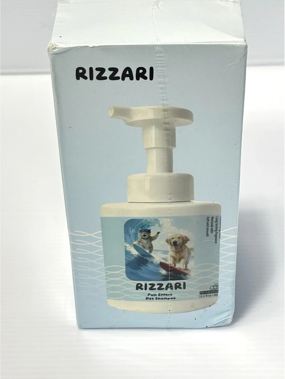 Pet Shampoo 10fl ozCat Dog Sensitive Skin Coat Wash Grooming Rizzari Full Effect